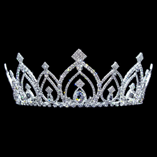 Extreme Sparkle 2.5" Clear Rhinestone Silver Tiara