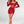 Portia & Scarlett PS22555 Sequin Mini Dress with Long Sleeves - Red, Cobalt or Black