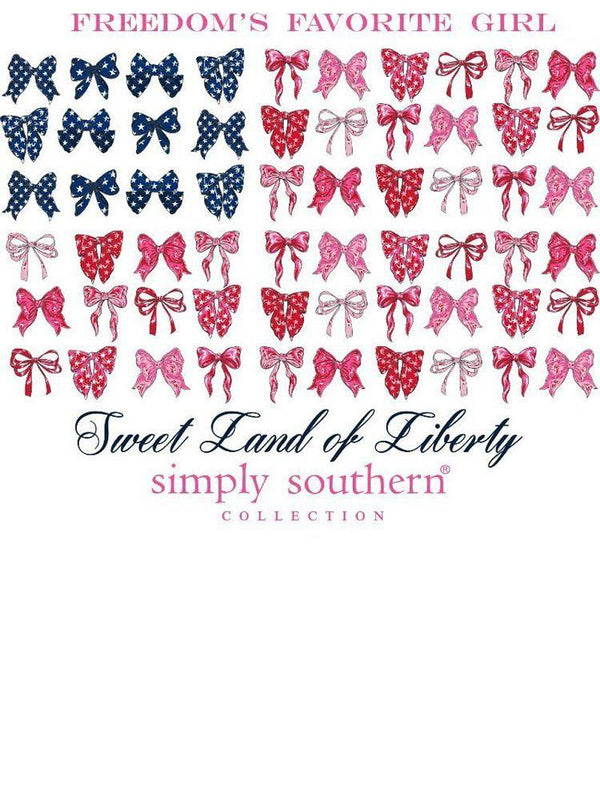 Simply Southern FREEDOM'S FAVORITE GIRL TEE