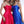 Ava Presley 35738 Red Scoop Neck A-Line Dress with Slit