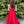 Ava Presley 35738 Red Scoop Neck A-Line Dress with Slit