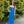 Alyce 35709 Ocean Blue Sweetheart Chiffon Dress