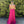 Alyce Paris 6333 Fuschia Pink Chiffon Prom Dress - Size 6