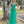 ALYCE Paris 6462 Emerald Green Chiffon Dress with Beaded Illusion Bodice