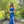 Blush Prom 12124 Fitted Sequin Dress with Strappy Back and Slit - Royal Blue or Yellow