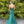 Blush Prom 12155 Fitted Shimmer Knit Dress with Train - Navy, Emerald & Sangria