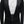 Black Wool 6 Button Satin Peak Lapel Tailcoat