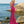 Blush Prom 20533 Magenta Shimmer Stretch Knit Dress with Slit - Size 10