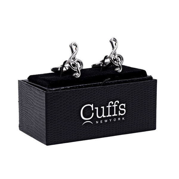 Men's Novelty Cufflinks - Music Theme