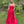 Dave & Johnny 10256 Red Satin A-Line Dress