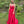 Dave & Johnny 10256 Red Satin A-Line Dress