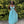 ENVIOUS Couture 1721 Aqua Blue A-Line Sequin Embellished Dress