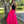 FLAIR New York 19027 Fuschia Black Ballgown