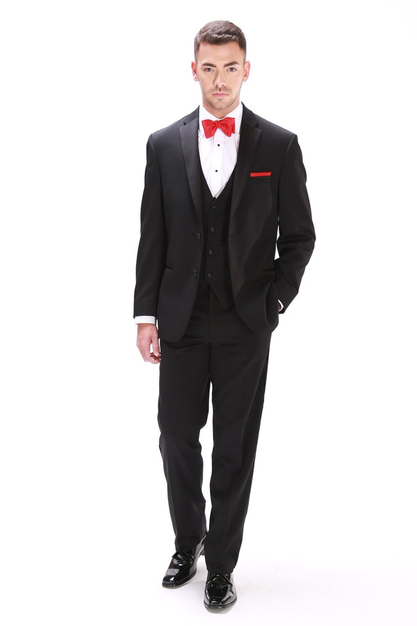 Black Ike Behar "Parker" Tuxedo Jacket & Pants