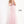 JVN by Jovani 02253 Light Pink Sheath Dress with Flowy Overskirt