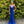 JVN by Jovani 08595 Royal Blue Satin Dress