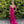 JVN by Jovani 08595 Hot Pink Satin Dress with Train