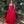 JVN by Jovani 08473 Red V-Neck Mikado Ballgown with Pockets