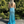 JOVANI 07627 Turquoise Sequin Backless Dress