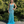 JOVANI 07627 Turquoise Sequin Backless Dress