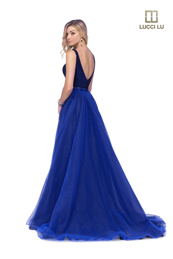 Lucci Lu Style 28056 in Royal Blue