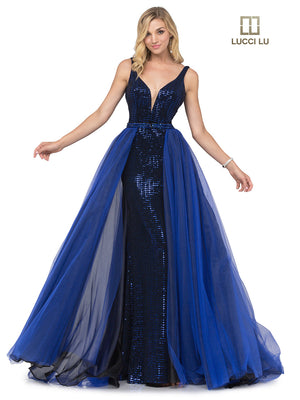 Lucci Lu Style 28056 in Royal Blue