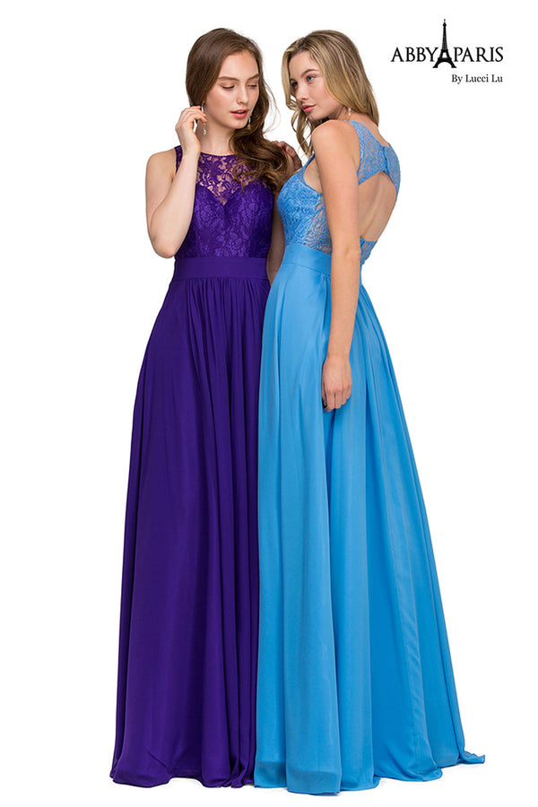 Lucci Lu style 93065 dress in purple 