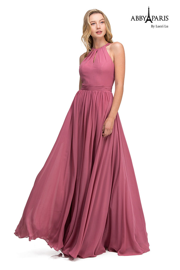 Lucci Lu style 93104 dress in mauve