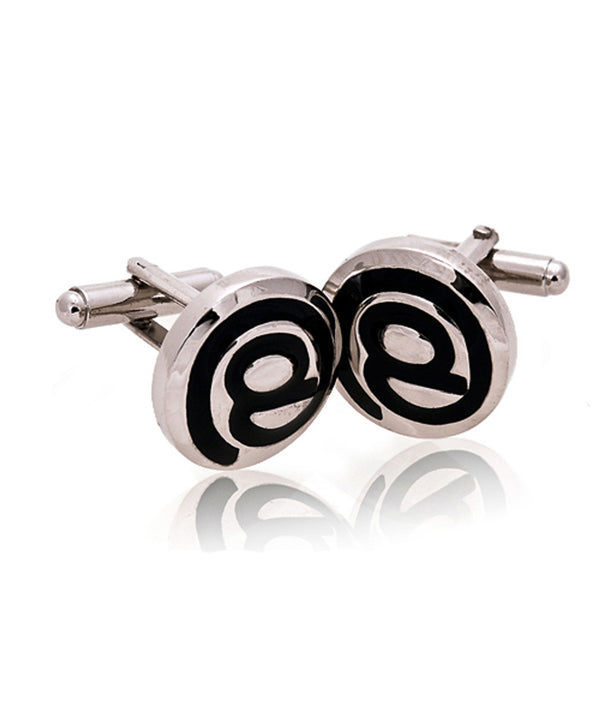 At Sign Novelty Cufflinks