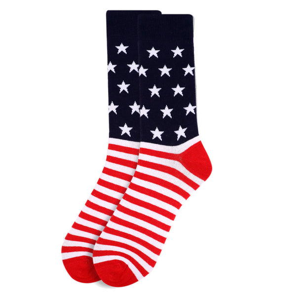 American Flag Novelty Socks