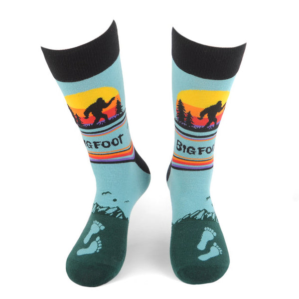 Bigfoot Novelty Socks available at Formalwear Outlet Hillsborough, NC