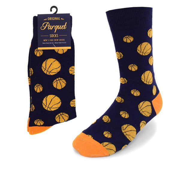 Men's Sports Novelty Socks - Basketball