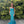 Portia & Scarlett PS24171 Blue Turquoise Sequin Evening Dress - Size 0