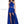 Rachel Allan 6405 Royal Blue High Neck A-Line w/ Shorts - Size 14