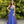 Rachel Allan 6955 Royal Blue Illusion Tulle A-Line Dress