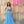 Rachel Allan 7082 Periwinkle Blue Shimmering A-Line Dress