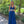 Rachel Allan 7099 Shimmering Royal Blue 2 Piece A-Line Dress - Size 4