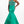 Rachel Allan 7834 Emerald Green Fit-N-Flare Halter Dress - Size 24W