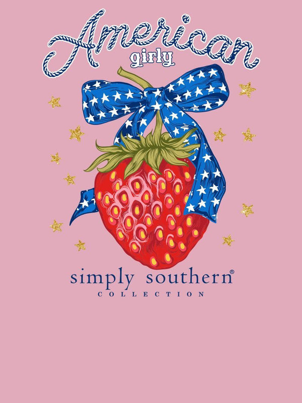 Simply Southern AMERICAN GIRLY TEE