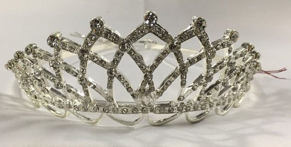 Pave Crystal Tiara 11519