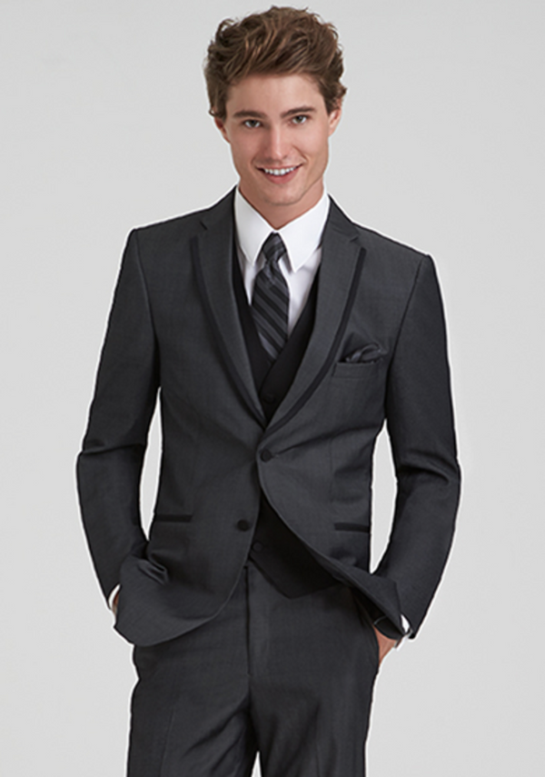 Madison James Graphite Grey Tuxedo Jacket and Pants