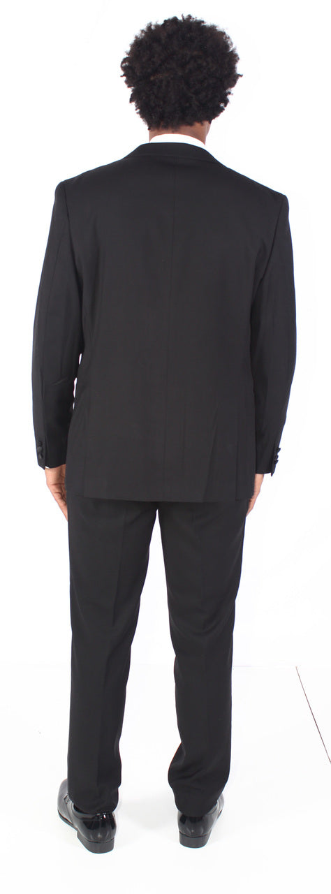 New Caravelli Black 2 Piece Slim Fit Tuxedo